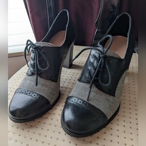 8 Etienne Aigner Jodell heeled lace up loafers